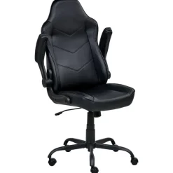 TRIUMPHER - Bureaustoel - Zwart - Kunstleer