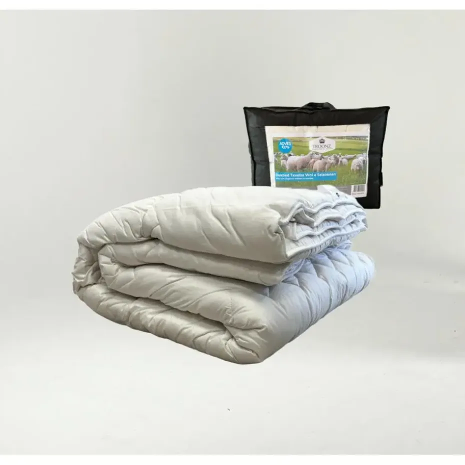 Troonz Dekbed Texelse Scheerwol - 4 Seizoenen - 200x200