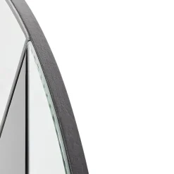 TROUVILLE - Wandspiegel - Goud/Zwart - 80 cm - Glas