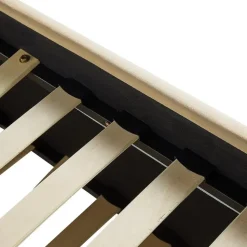 TROYES - Slaapbank - Beige - Fluweel