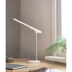 TUCANA - Bureaulamp LED - Wit - Synthetisch materiaal