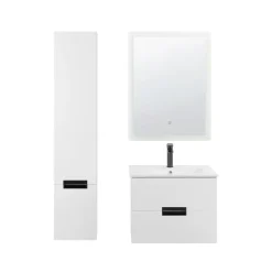 TUDELA - Badkamermeubel - Wit - MDF