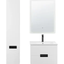 TUDELA - Badkamermeubel - Wit - MDF