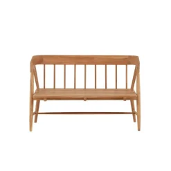 Tuinbank Naturel Teakhout - 132x132x85cm - Split