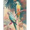 Tuinposter Bird Party - 80 x 60cm - Groen