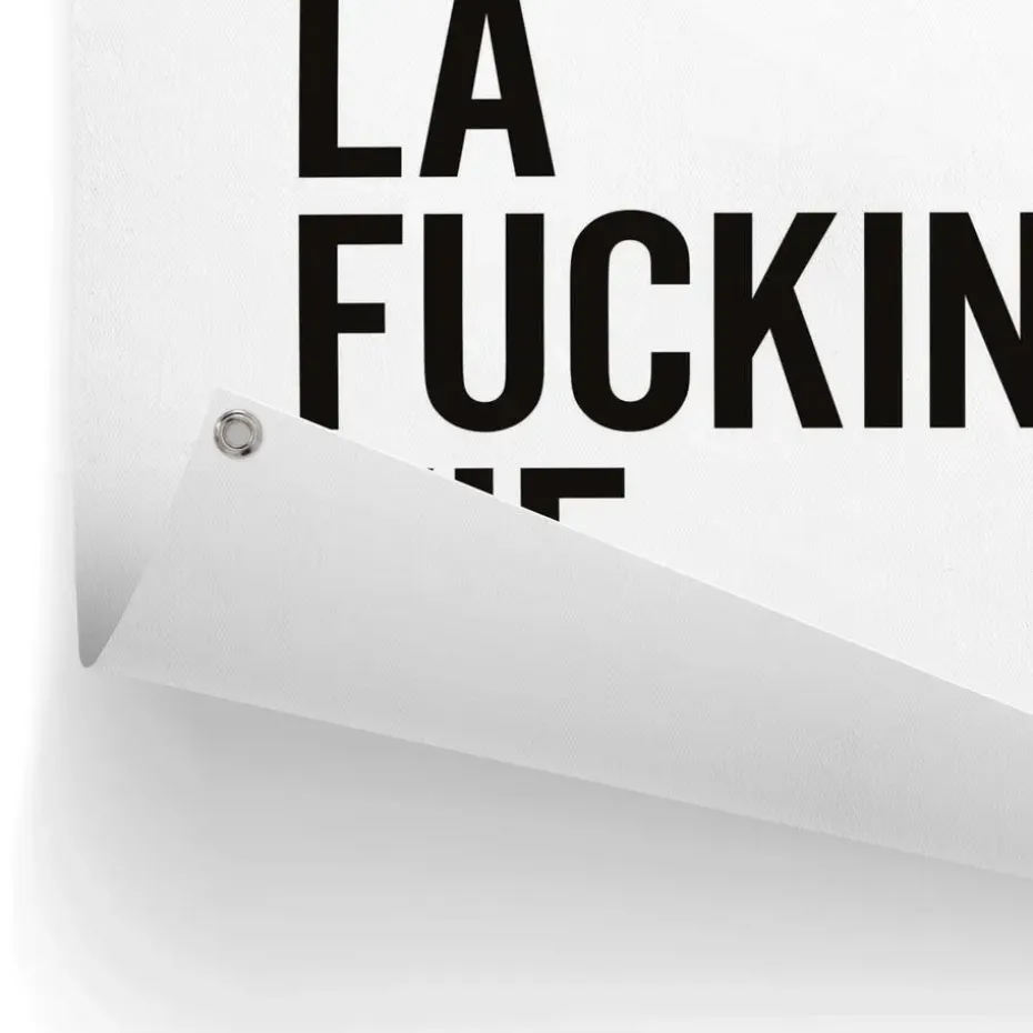 Tuinposter Het leven - 80 x 60cm - Zwart-Wit