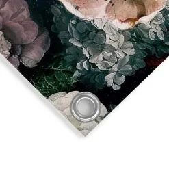 Tuinposter Leeuw - 80 x 60cm - Bont