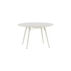 Tuintafel Beige Aluminium - 120x120x75cm - Lina