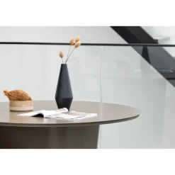 Tuintafel Bruin Metaal - Ø120x75cm - Santa