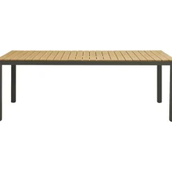 Tuintafel Toulon - antraciet - 74x212x100 cm