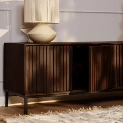 Tv-meubel Bruin Hout - 165x45x55cm - Madison