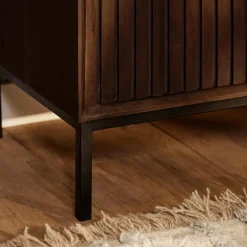 Tv-meubel Bruin Hout - 165x45x55cm - Madison