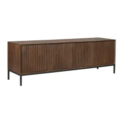 Tv-meubel Bruin Hout - 165x45x55cm - Madison