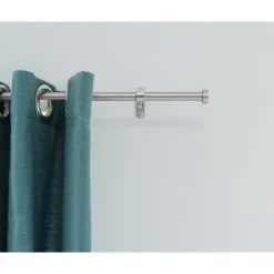 Uitschuifbare Gordijnroede - Aanpasbaar - Stang van 90-170 cm - Zilver