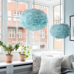 Umage Eos Medium lampenkap light blue - Ø 45 cm