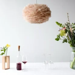 Umage Eos Medium lampenkap light brown - Ø 45 cm