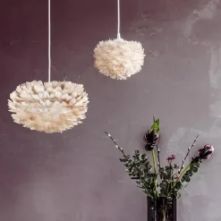 Umage Eos Micro lampenkap light brown - Ø 22 cm