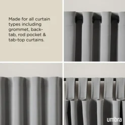 Umbra Bellwood-gordijnroede