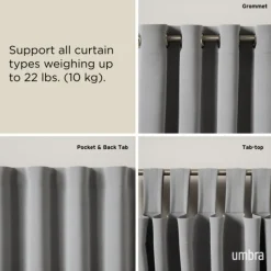 Umbra Loop 2,5 cm Gordijnroede, 93-304 cm