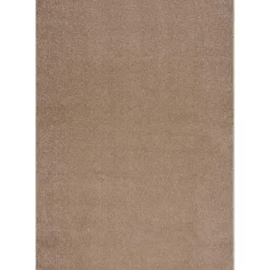 Uni Effen Laagpolig Vloerkleed Modern Beige - 300x400 CM