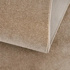 Uni Effen Laagpolig Vloerkleed Modern Beige - 300x400 CM