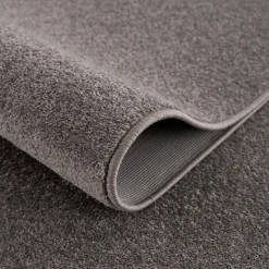 Uni Effen Laagpolig Vloerkleed Modern Grijs - 200x290 CM