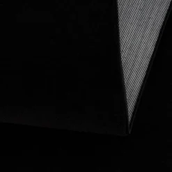 Uni Effen Laagpolig Vloerkleed Modern Zwart - 200x290 CM