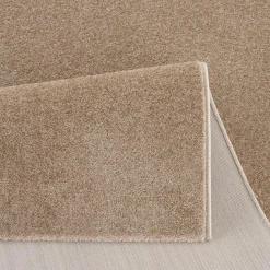 Uni Effen Laagpolig Vloerkleed Modern Beige - 200x290 CM