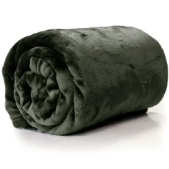 Unique Living - Enzo Plaid 130x180cm Winter Green