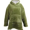 Unique Living - Hoodie Mies Winter Green -70x57x87cm