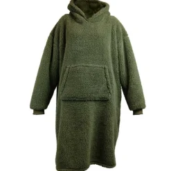 Unique Living - Hoodie Teddy Winter Green -70x110cm