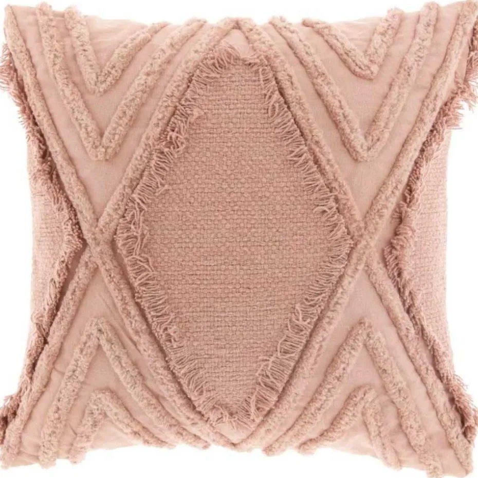 Unique Living - Kussen Crato - 45x45cm - oudroze