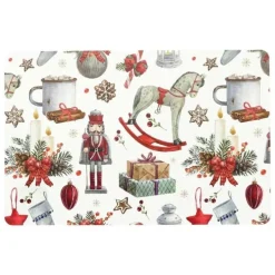 Unique Living - Placemat Lucia - 43,5x28,5cm - Multikleur
