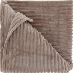 Unique Living - Plaid Dez Taupe - 150x200cm