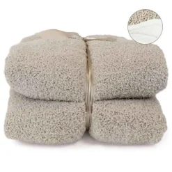 Unique Living - Plaid Douwe Chateau Grey -150x200cm