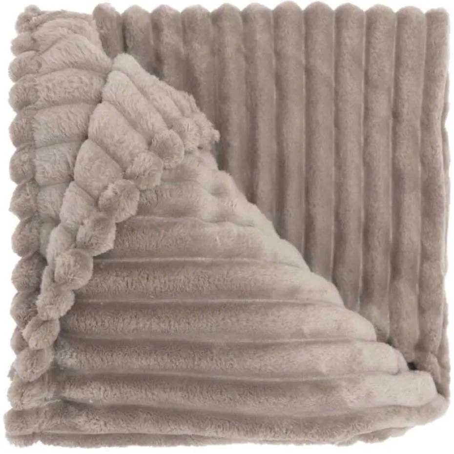 Unique Living - Plaid Lex Taupe - 150x200cm