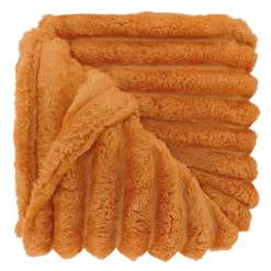 Unique Living - Plaid Romee 150x200cm - Orange Flame