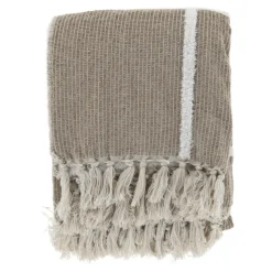 Unique Living - Plaid Ryan Taupe -135x180cm