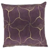 Unique Living - Sierkussen Celina 45x45cm - Dark Purple