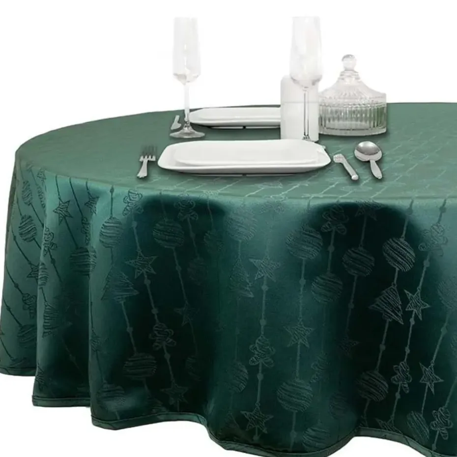 Unique Living - Tafelkleed Raula - 180cm - Groen