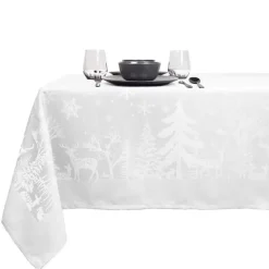 Unique Living - Tafelkleed Rody - 150x250cm - White