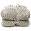 Unique Living - Teddy plaid 150x200cm chateau grey