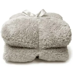 Unique Living - Teddy plaid 150x200cm chateau grey