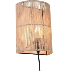 Urban Interiors - Wandlamp Diro Jute 26x18x11