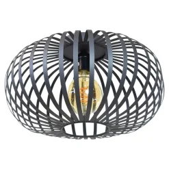 Urban Interiors Flow Plafondlamp – Zwart – Metaal - Ø40x23