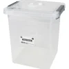 Urban Living Opberg box - 11 ltr - 27 x 25x27cm - deksel en clips
