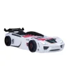 V2 Sport autobed racebed wit met licht en bekleding