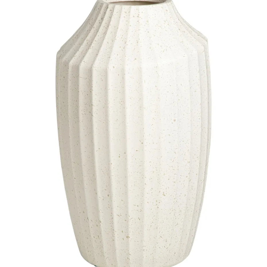 Vaas Anna - off-white - polyresin - 38xØ22,5 cm