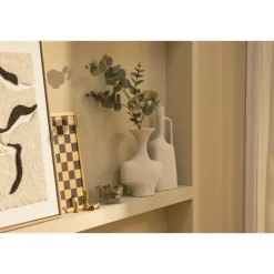 Vaas Dust - off-white - keramiek - 30x24x9 cm