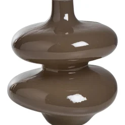 Vaas Nika - rood - glas - 22xØ19 cm